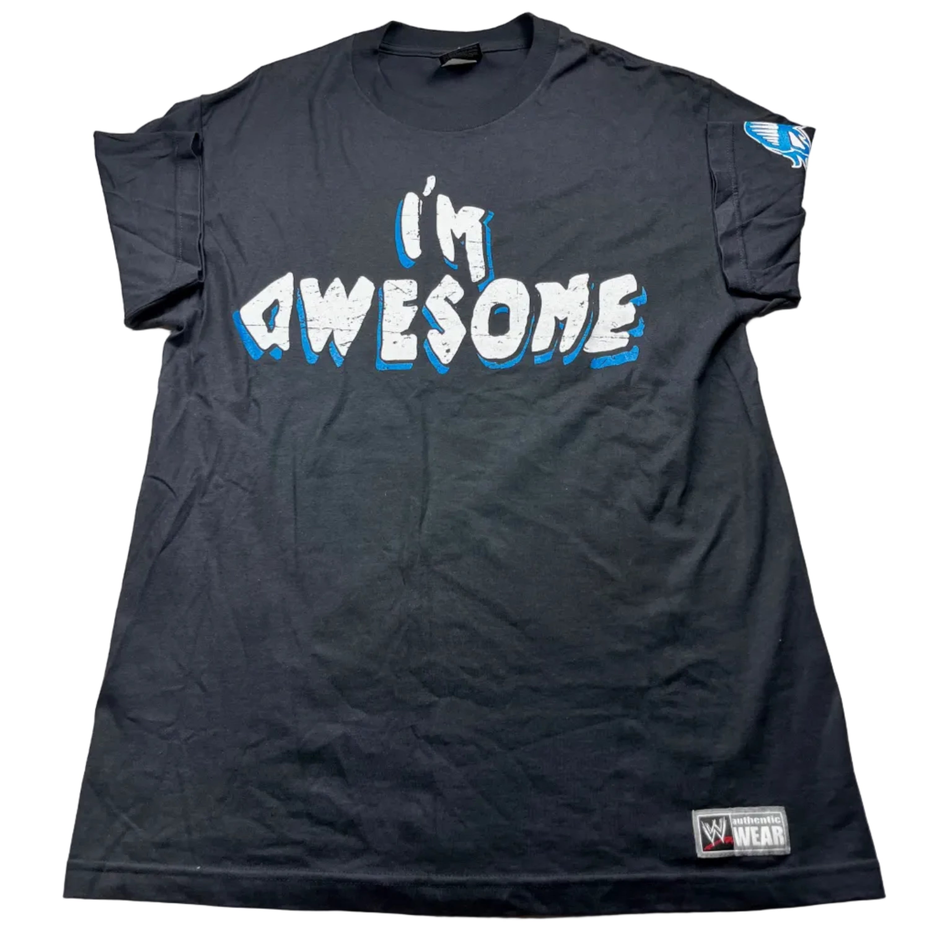 Vintage WWE The Miz I'm Awesome Wrestling T-Shirt Black
