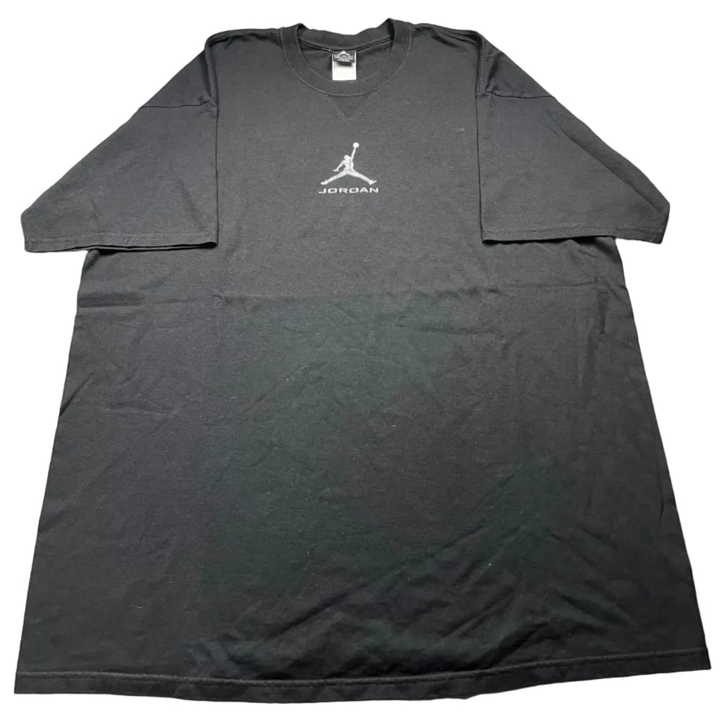 Vintage Nike Air Jordan Center Jumpman T-Shirt Black
