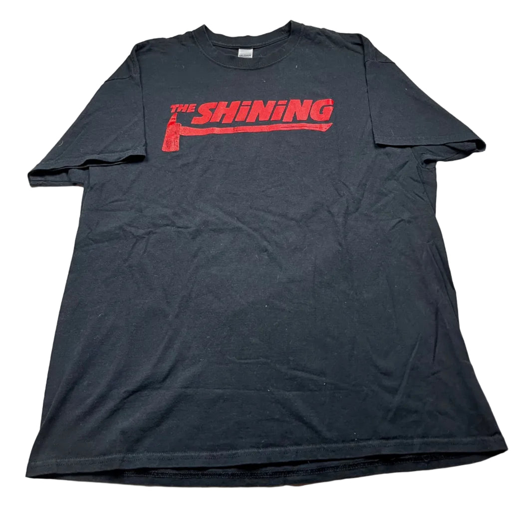 The Shining Horror Movie Axe Logo Graphic T-Shirt Black