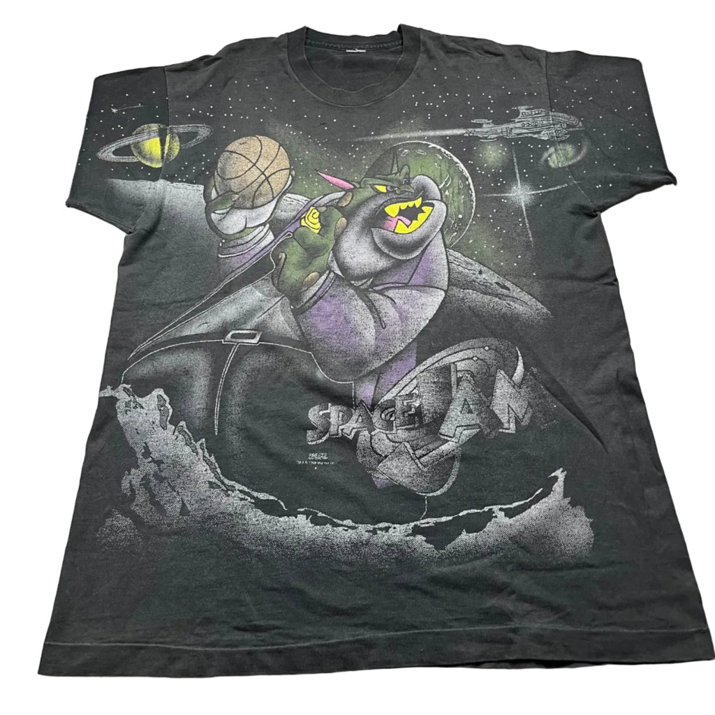 Vintage 1996 Space Jam Monstars All Over Print T-Shirt