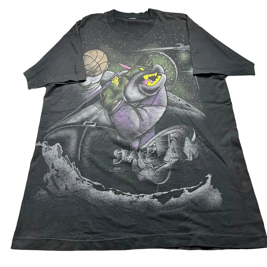 Vintage 1996 Space Jam Monstars All Over Print T-Shirt