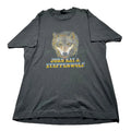 Vintage John Kay and Steppenwolf Wolf Graphic T-Shirt Black