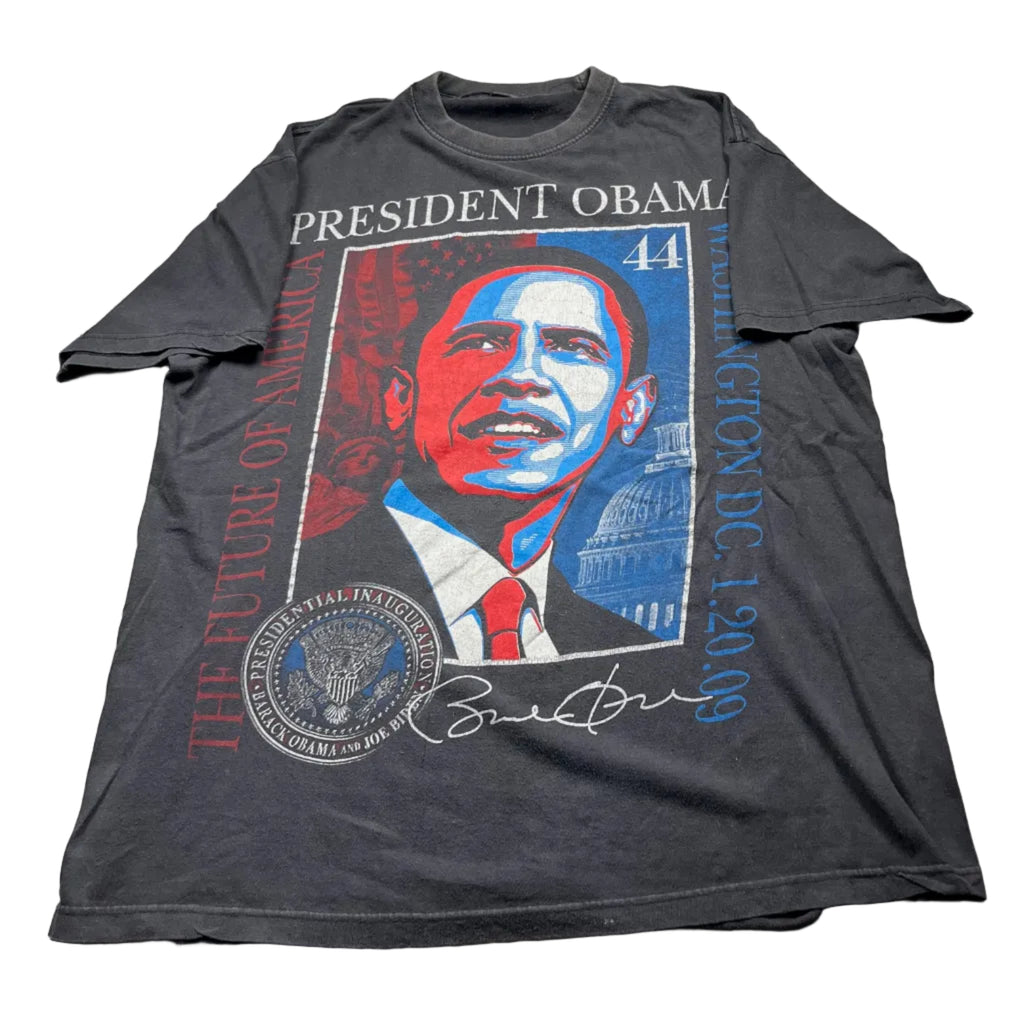 Vintage 2009 Barack Obama 44th President Inauguration T-Shirt