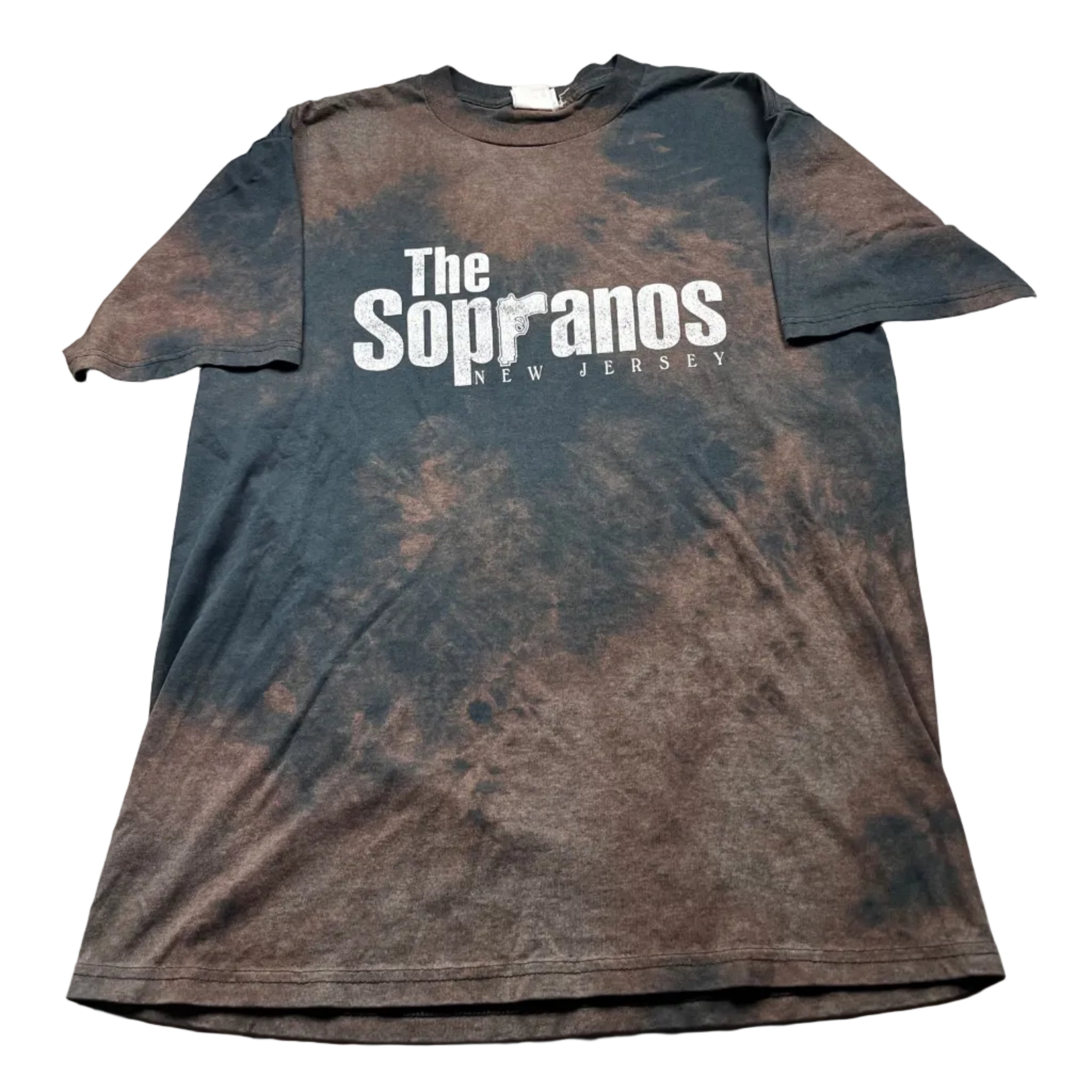 Vintage The Sopranos HBO Series Tie Dye Graphic T-Shirt