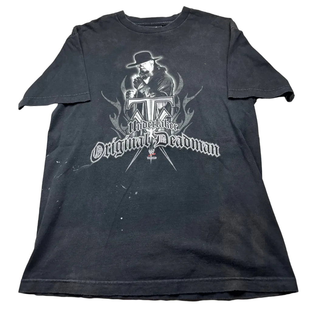 Vintage WWE Undertaker Original Deadman T-Shirt Black