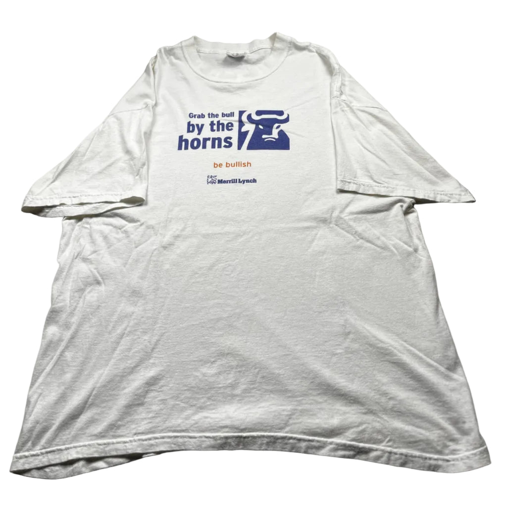 Vintage Merrill Lynch Grab The Bull By The Horns T-Shirt