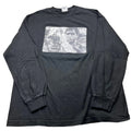 Modern Scarface Tony Montana Movie Scene Halftone Graphic T-Shirt Black