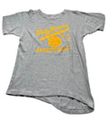 Vintage Holy Names Basketball Team Graphic T-Shirt Grey