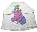 Vintage Disney Epcot Figment Dragon Character Graphic T-Shirt White
