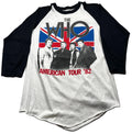 Vintage 1982 The Who American Tour Raglan Baseball Tee