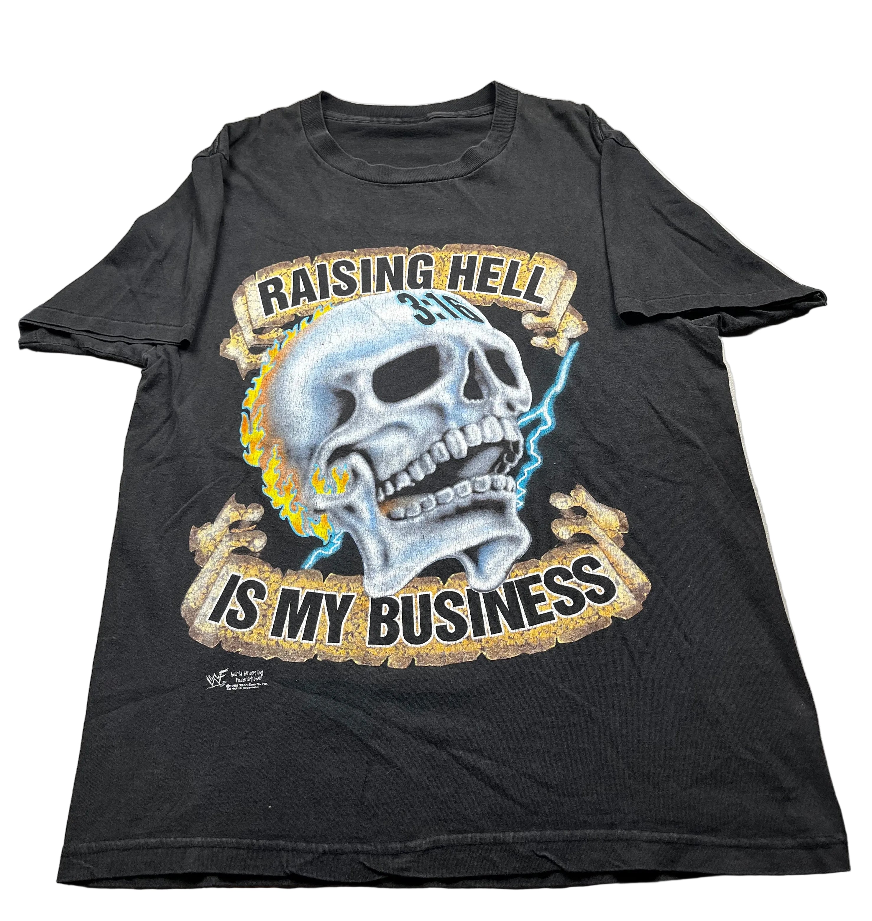 Vintage WWE Stone Cold Steve Austin Raising Hell T-Shirt