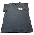 Vintage The Simpsons Principal Skinner Graphic T-Shirt Black