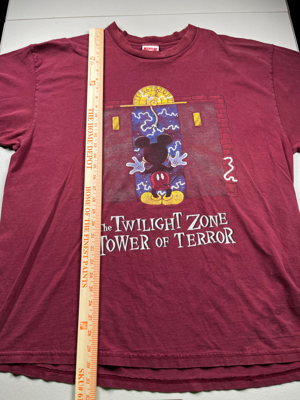 Vintage Disney Tower of Terror Tee Shirt XXL