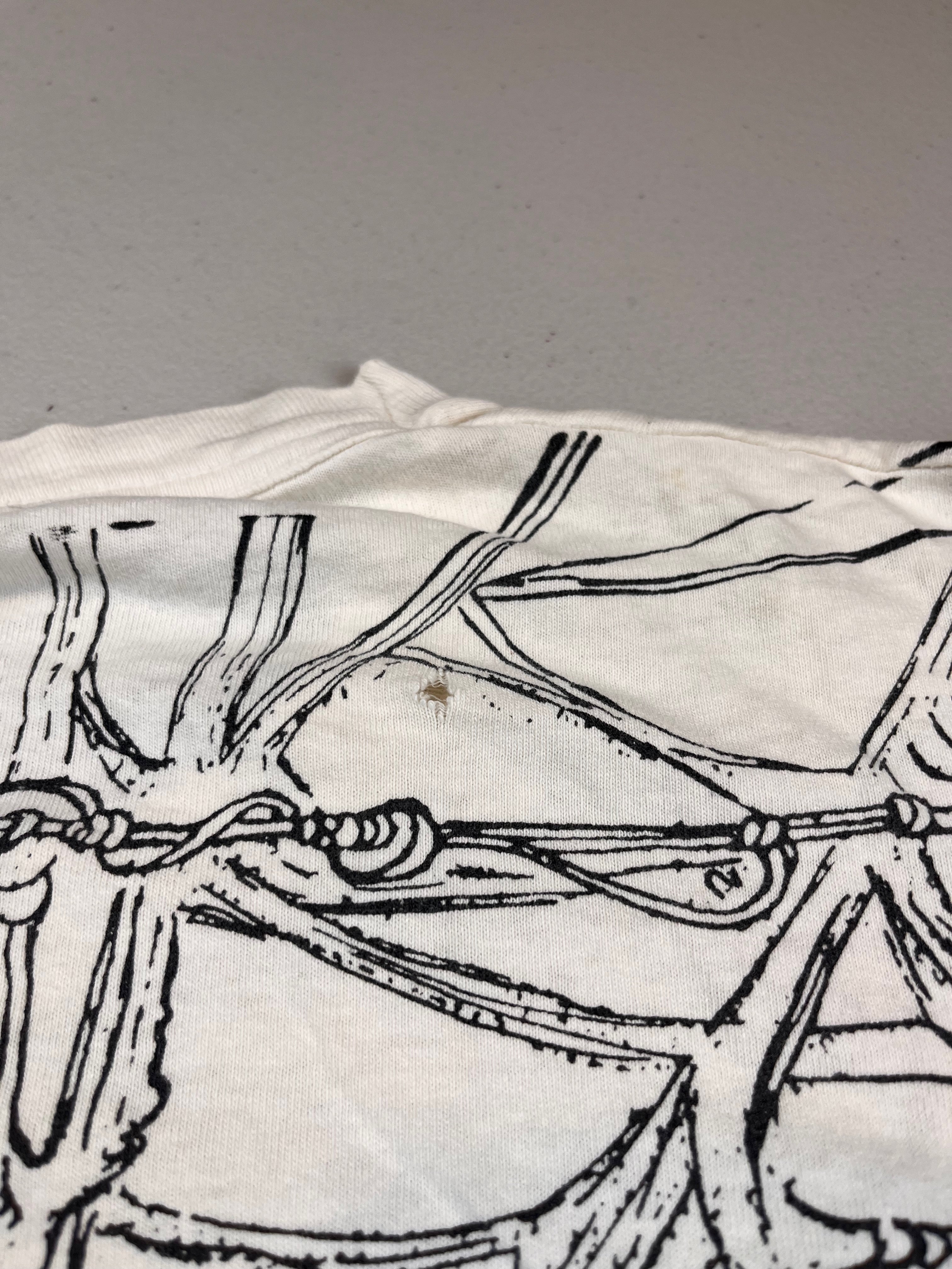 Vintage 1994 Marvel Spider-Man All Over Print T-Shirt