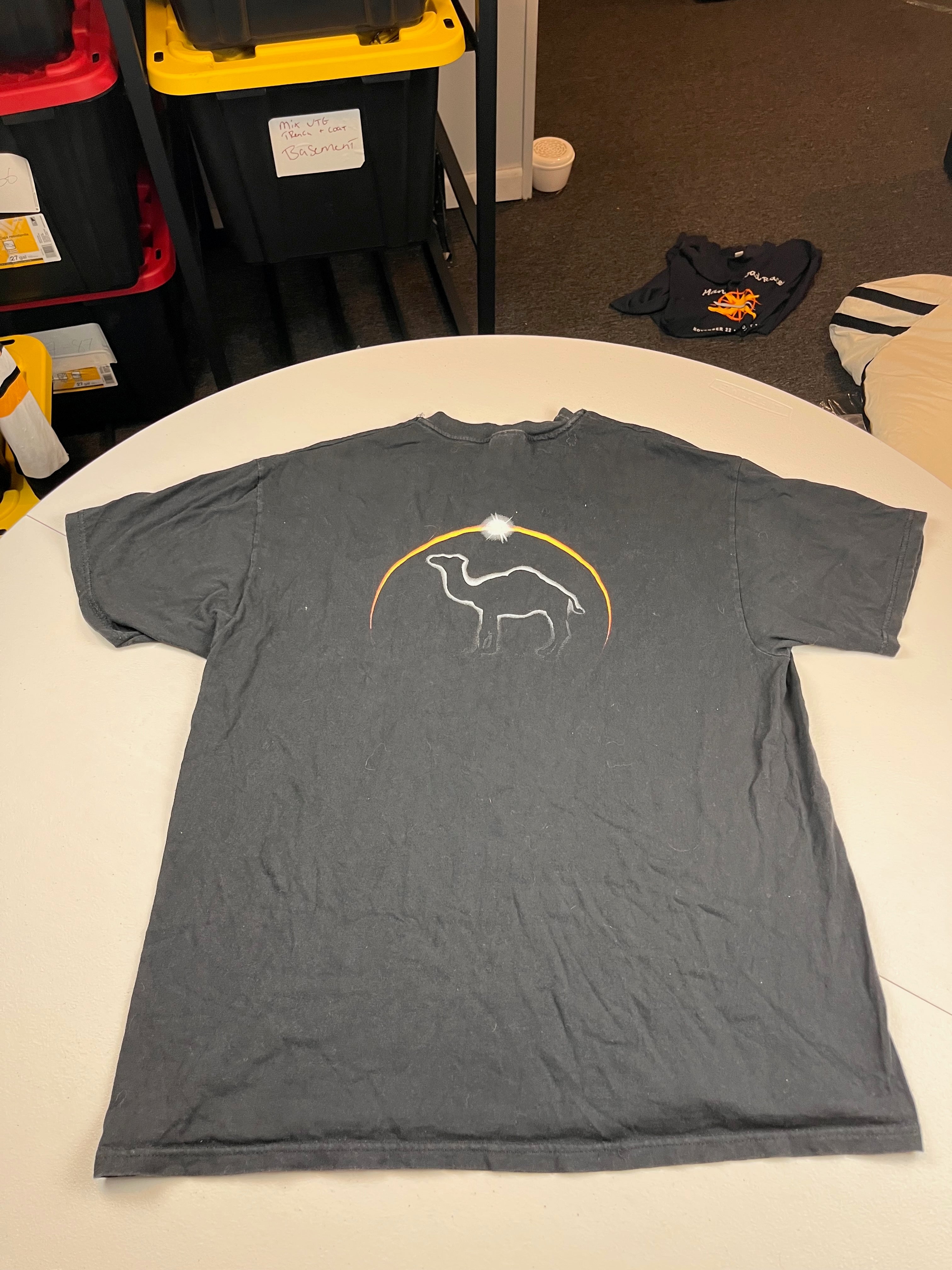 Vintage 90s Camel Cigarettes Solar Eclipse Pocket T-Shirt