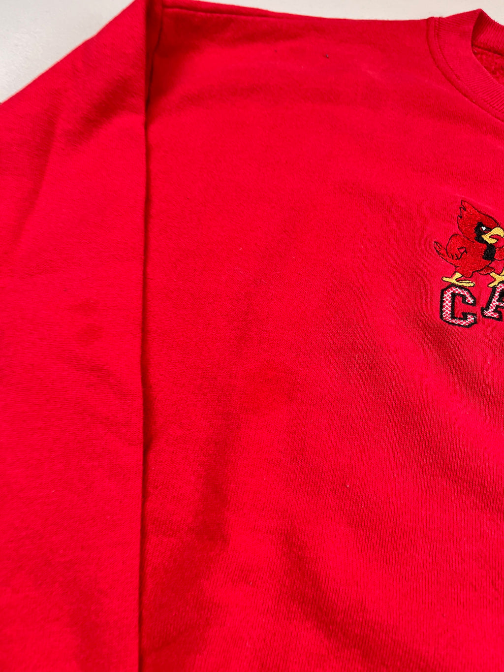 Vintage 90s MLS Cardinals Embroidered Spell Out Sweatshirt
