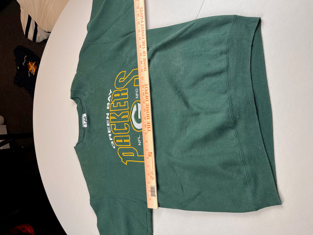 Vintage 90s Lee Sport Green Bay Packers Embroidered Sweatshirt