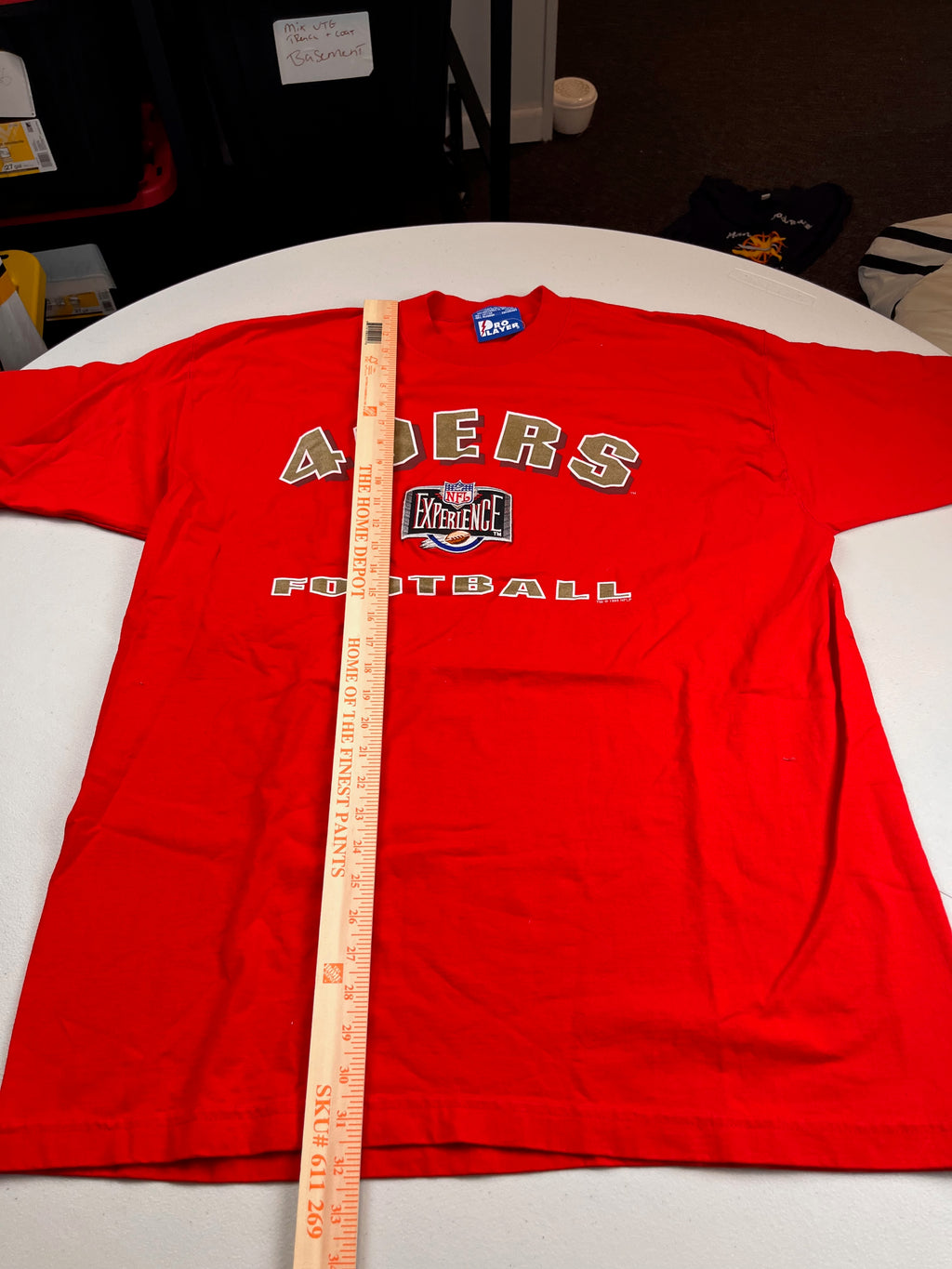 Vintage 90s Pro Player San Francisco 49ers NFL Experience T-Shirt