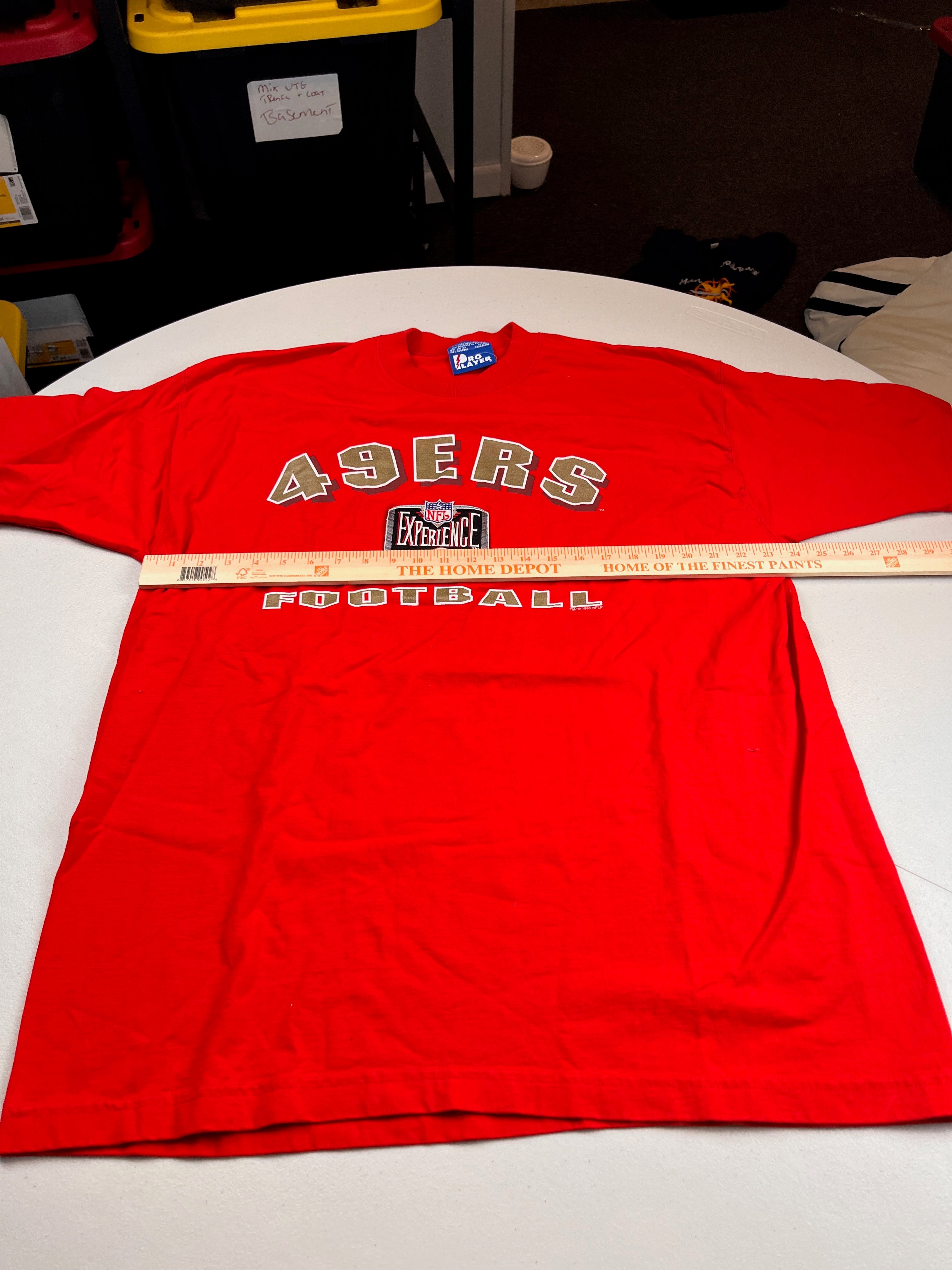 Vintage 90s Pro Player San Francisco 49ers NFL Experience T-Shirt