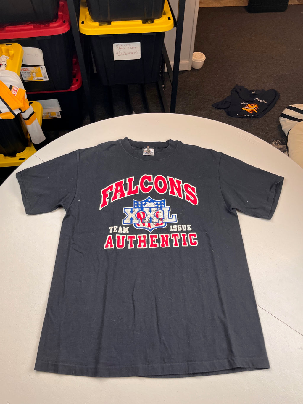 Vintage 90s NFL Atlanta Falcons Pro Player XXL Team Issue T-Shirt