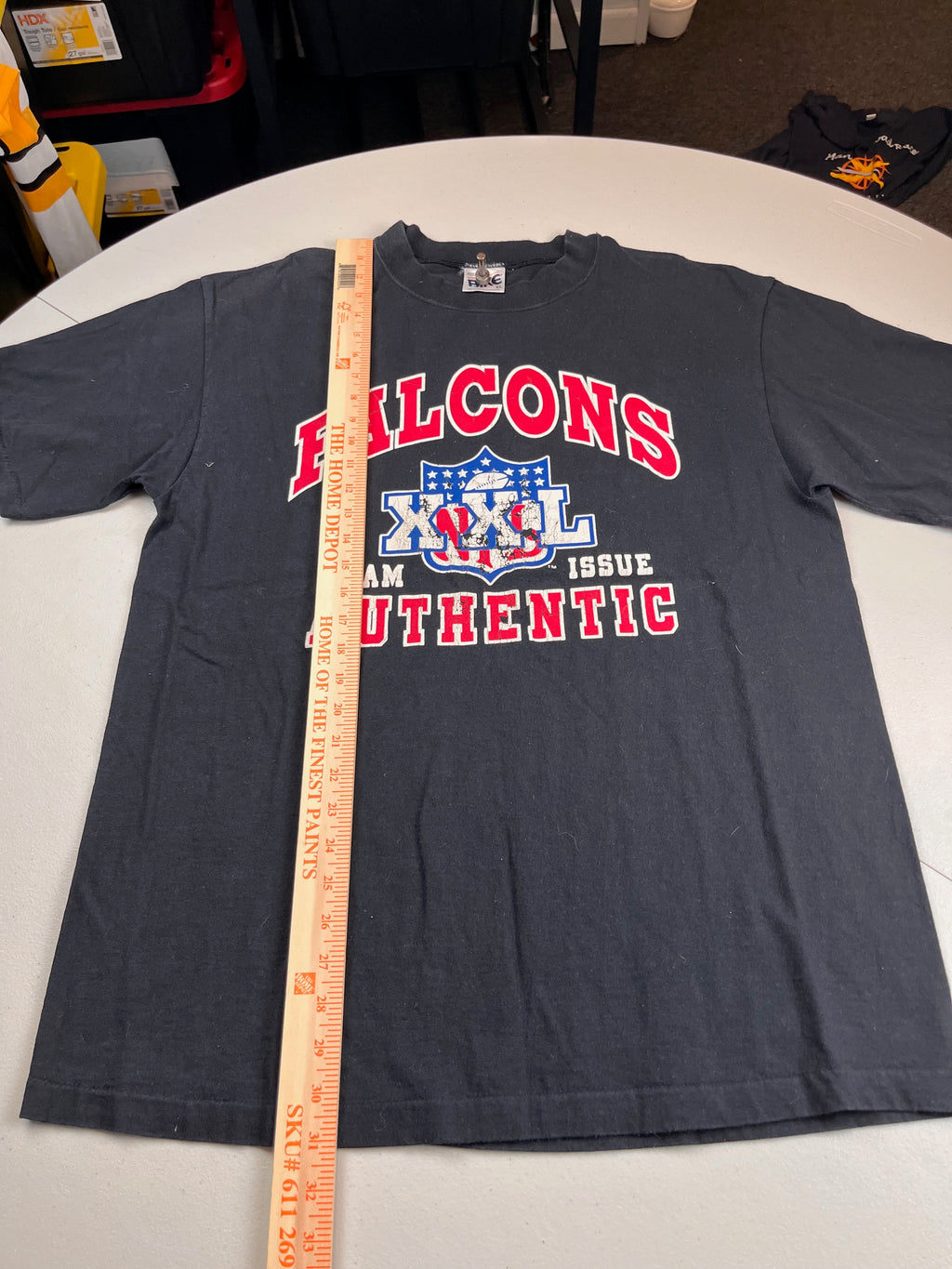Vintage 90s NFL Atlanta Falcons Pro Player XXL Team Issue T-Shirt