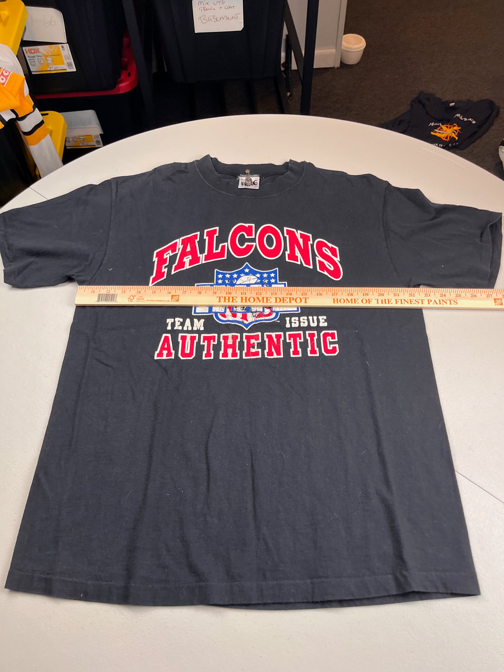 Vintage 90s NFL Atlanta Falcons Pro Player XXL Team Issue T-Shirt