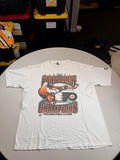 Vintage 1997 Philadelphia Flyers NHL Eastern Conference Champions T-Shirt