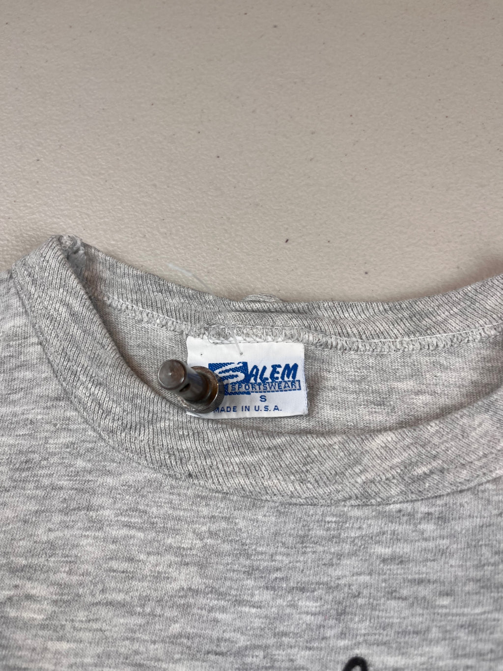 Vintage 80s Steve Largent Seattle Seahawks Nutmeg Graphic T-Shirt