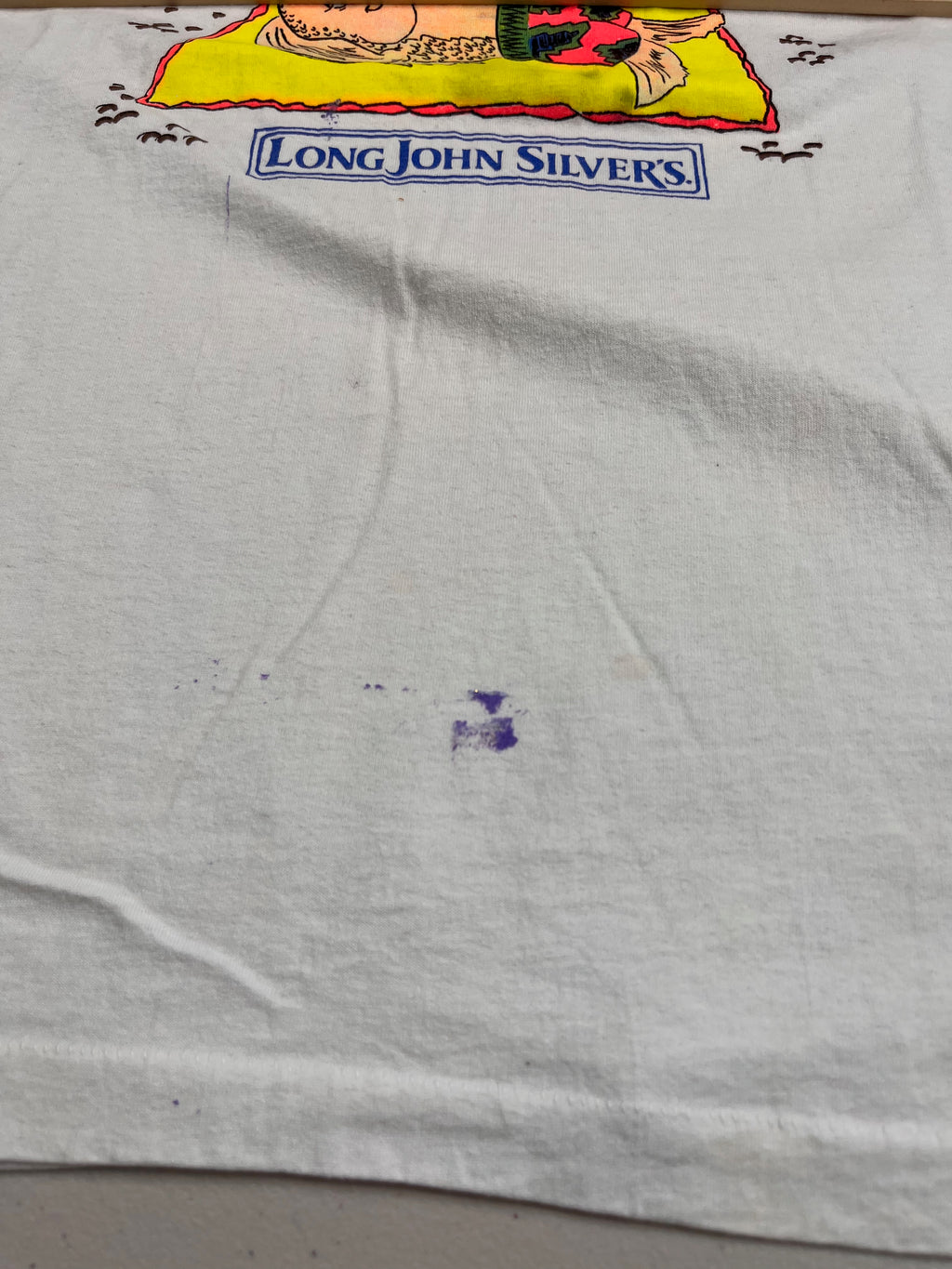 Vintage 90s Long John Silver's Some Like It Baked T-Shirt