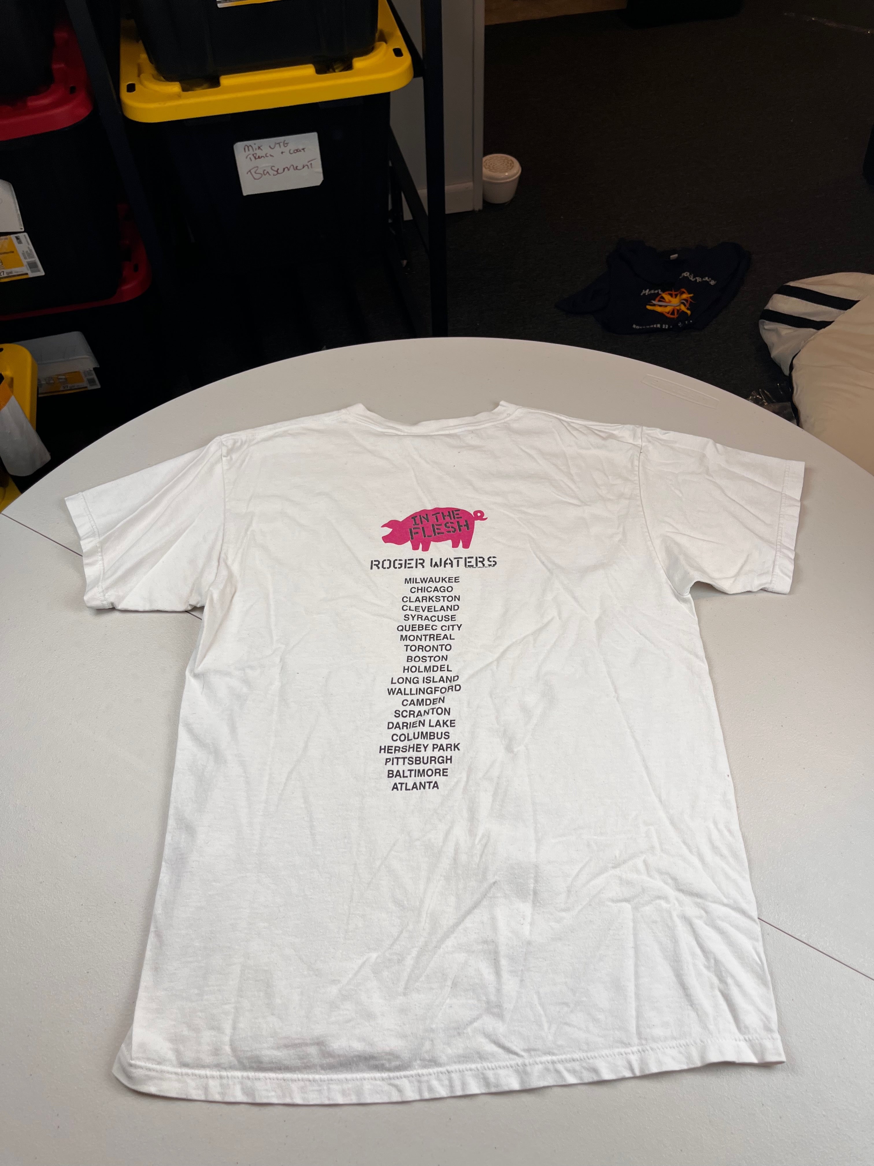 Vintage 1999 Roger Waters In The Flesh Tour T-Shirt