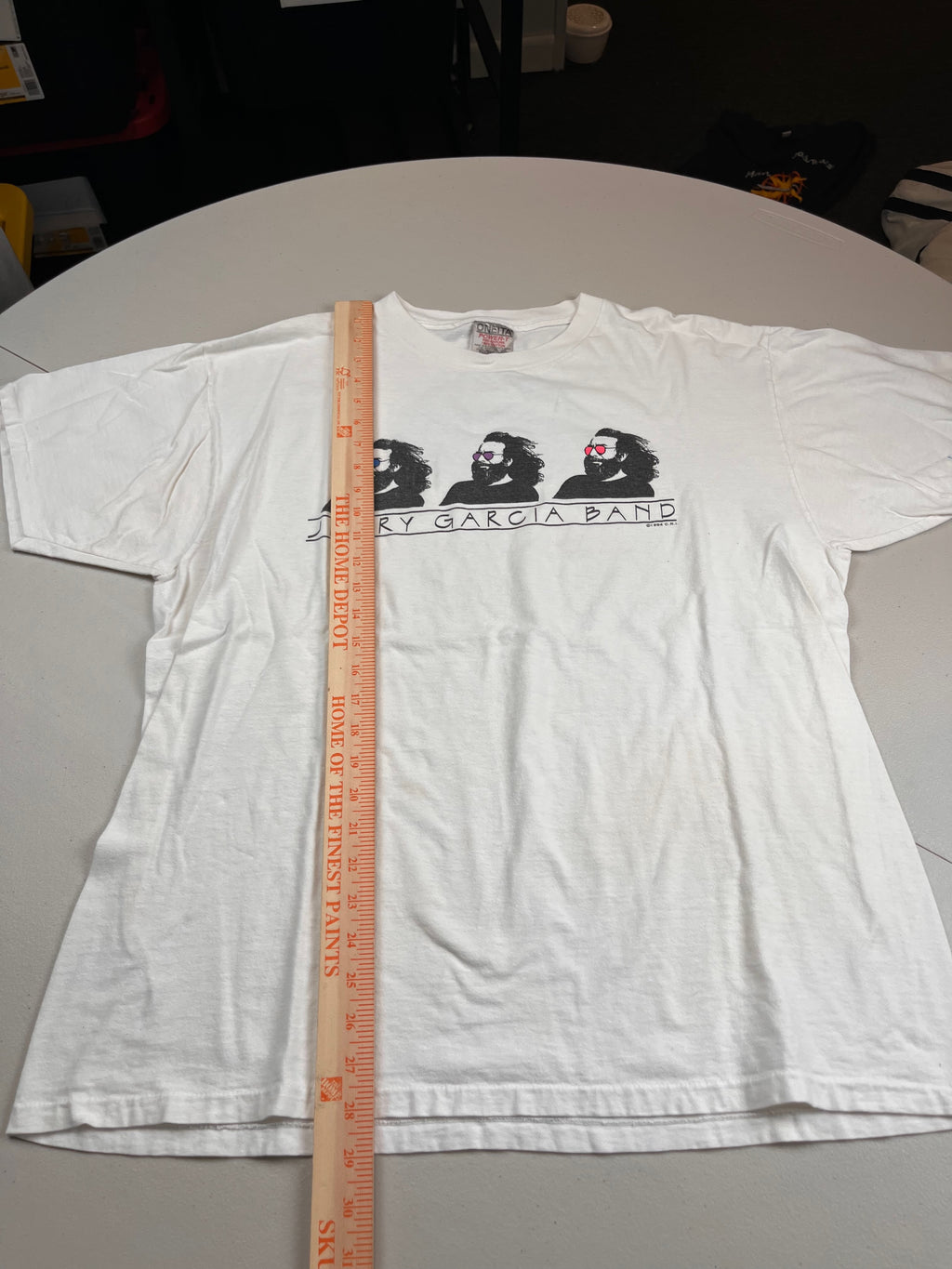 Vintage 1994 Jerry Garcia Band Triple Logo T-Shirt