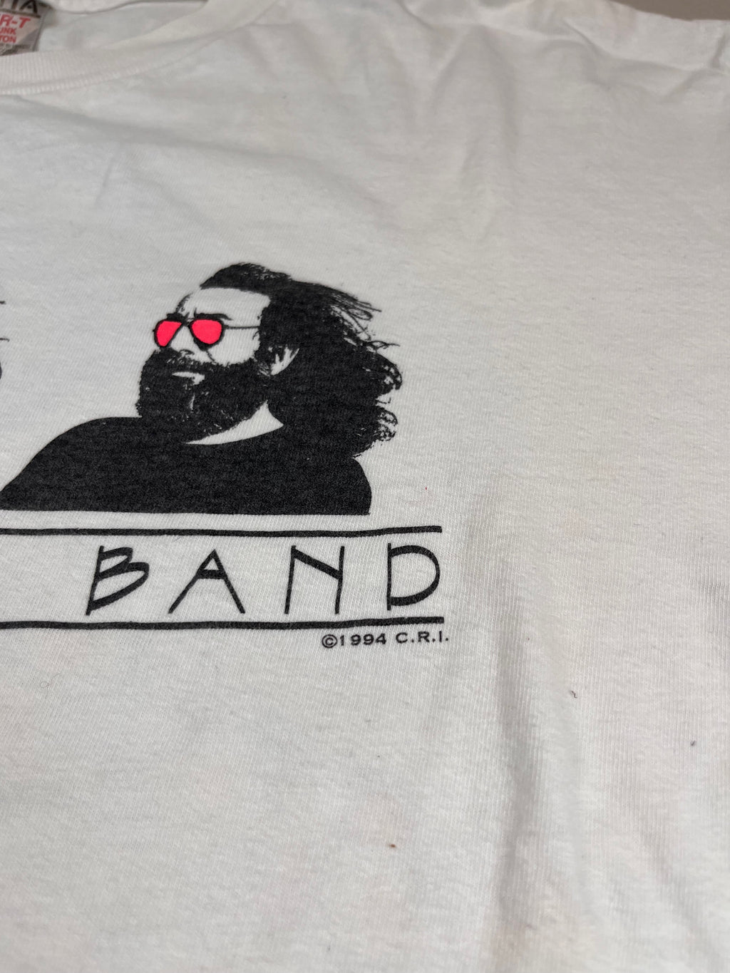 Vintage 1994 Jerry Garcia Band Triple Logo T-Shirt