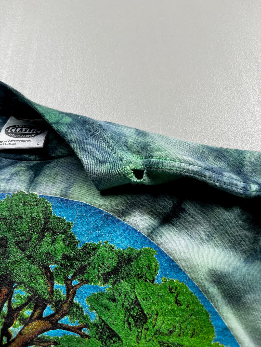 Vintage Tie-Dye Shirt By Mikio Of Woodstock