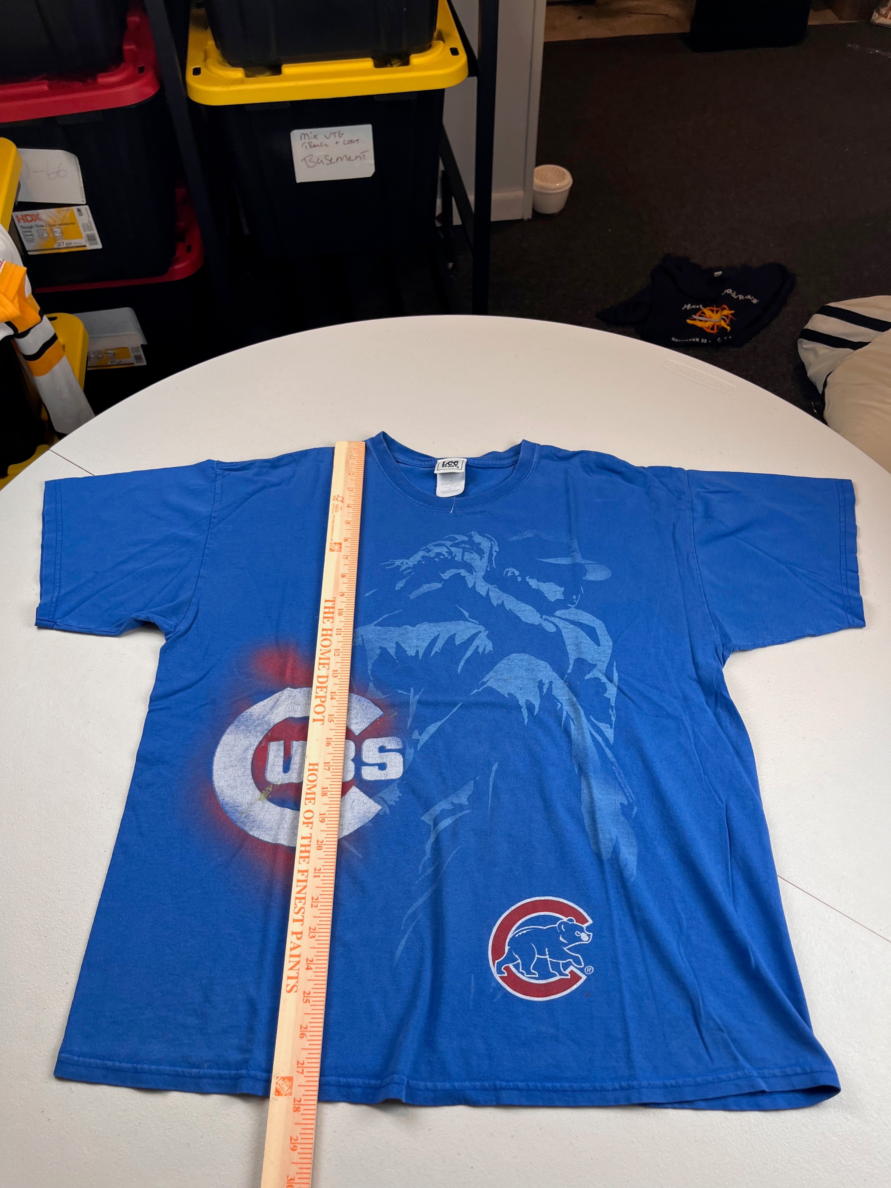 Vintage 90s Lee Sport Chicago Cubs Giant Player T-Shirt
