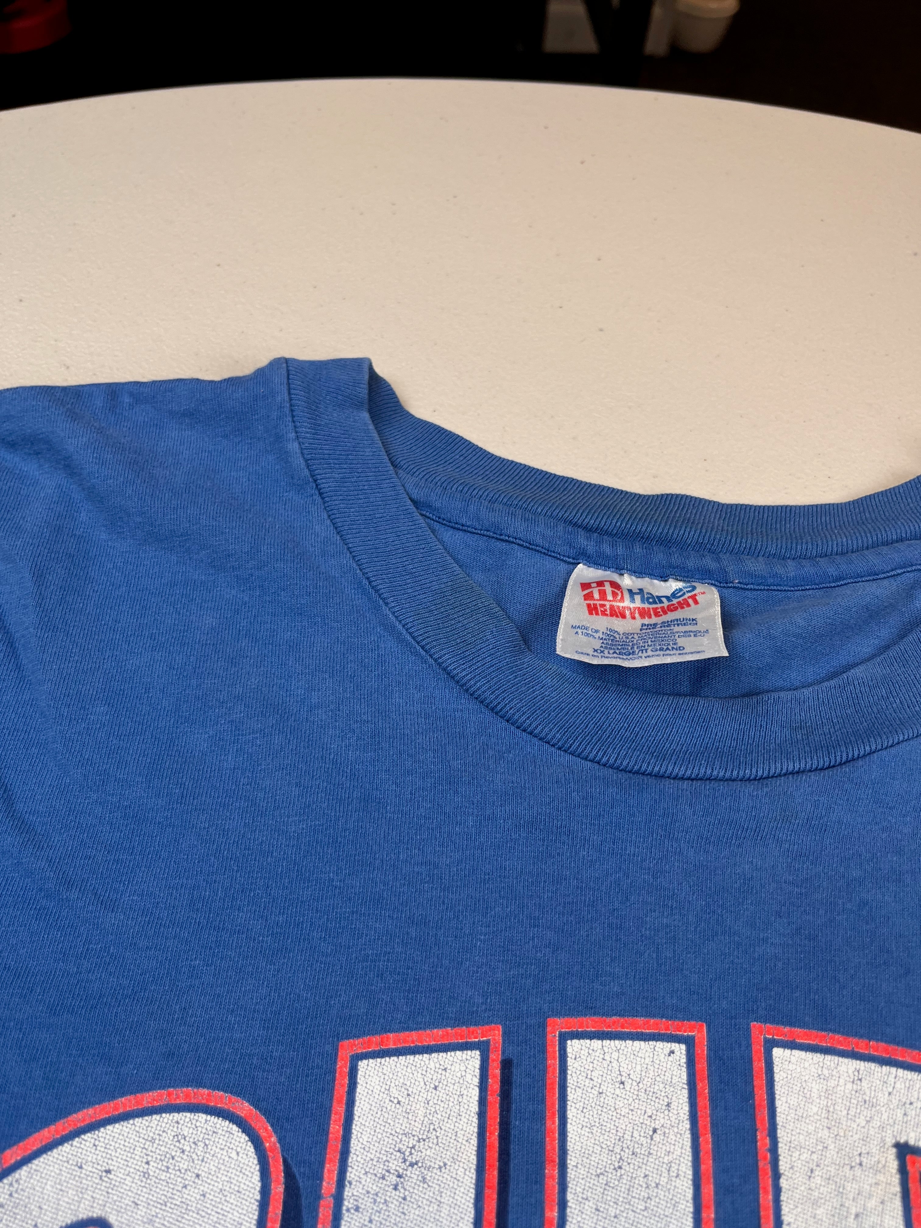 Vintage 90s Chicago Cubs Home Plate Crossed Bats T-Shirt