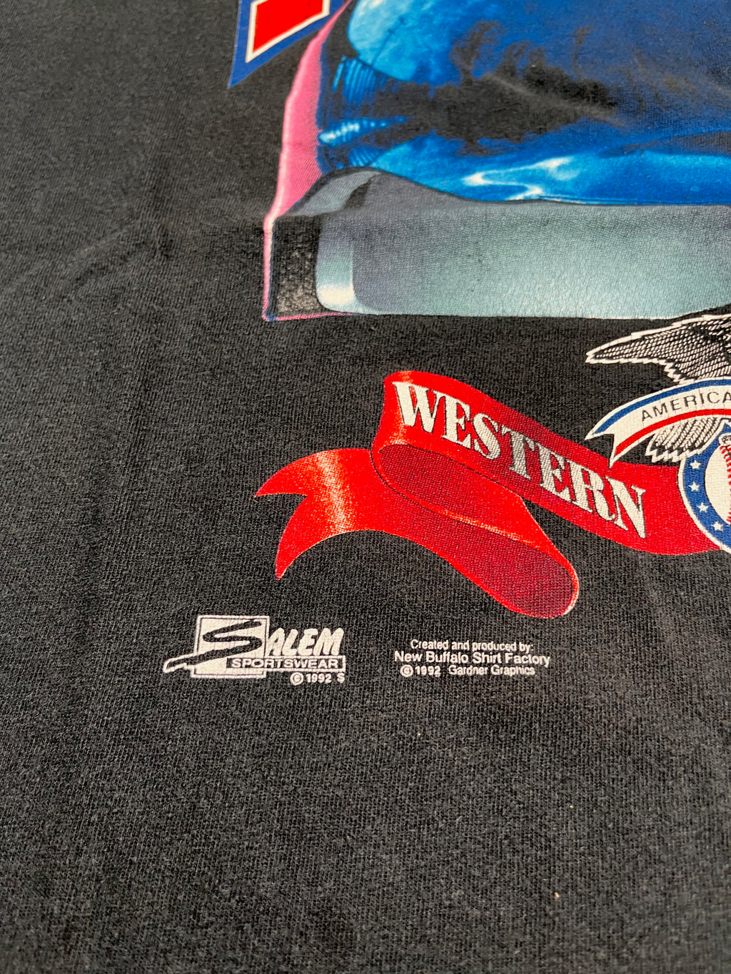 Vintage 1992 Minnesota Twins Western Division Salem Sportswear T-Shirt