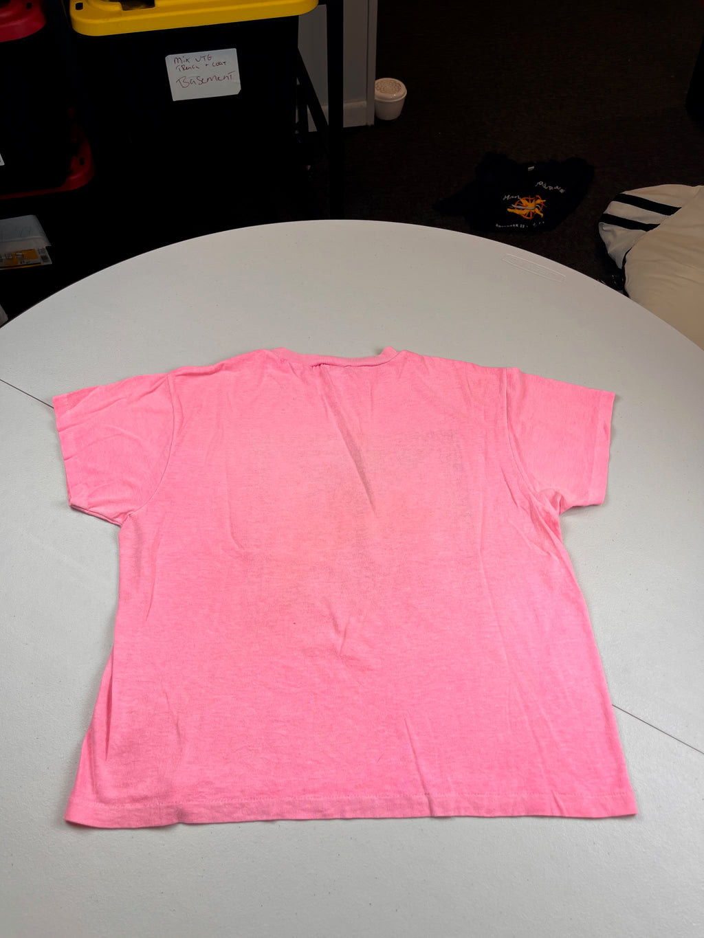 Vintage 90s Mickey & Minnie Mouse Quadrant Pink T-Shirt