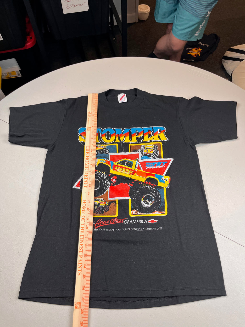 Vintage 1988 Stomper Monster Truck TNT Pulling Series T-Shirt