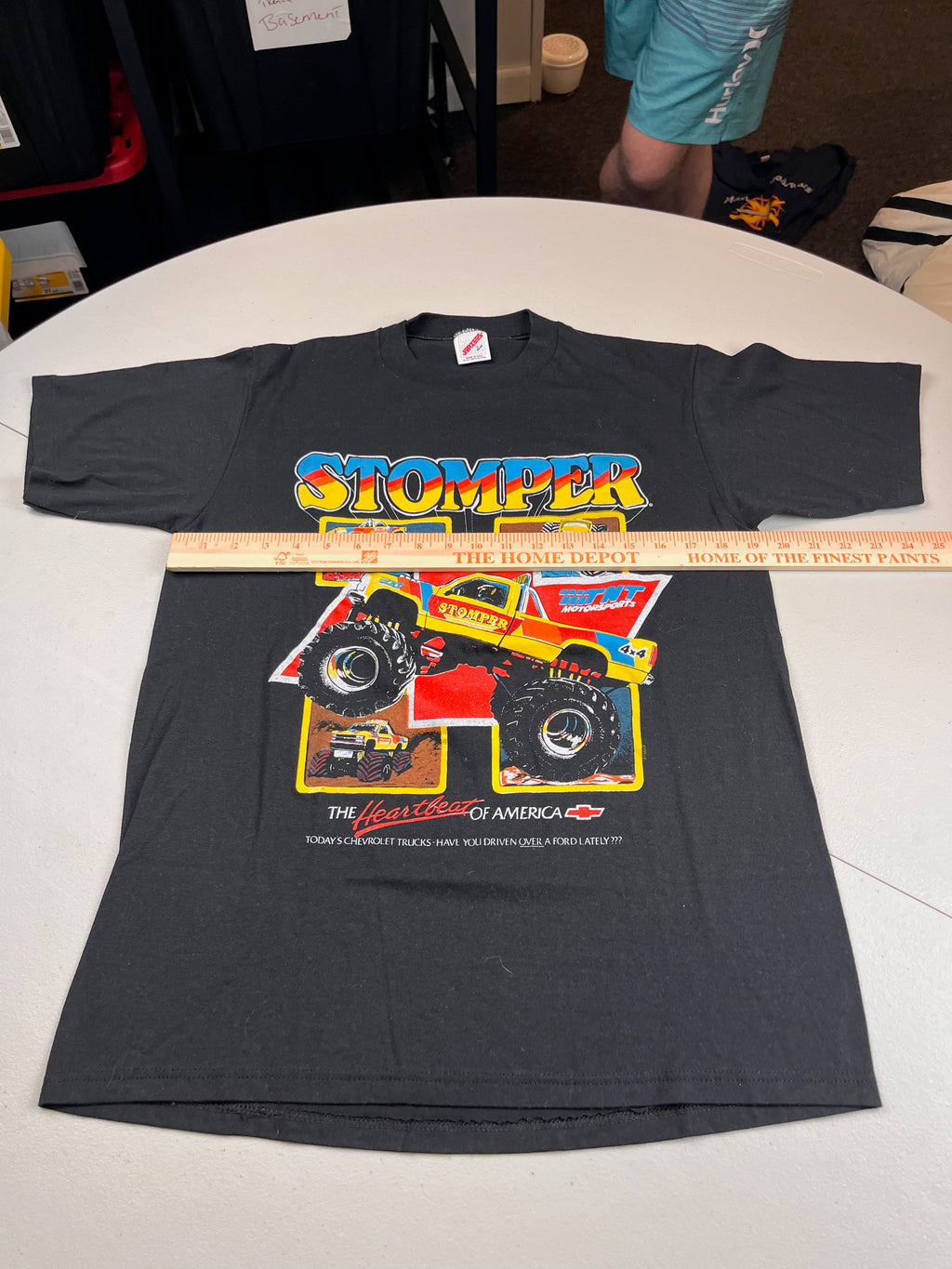 Vintage 1988 Stomper Monster Truck TNT Pulling Series T-Shirt