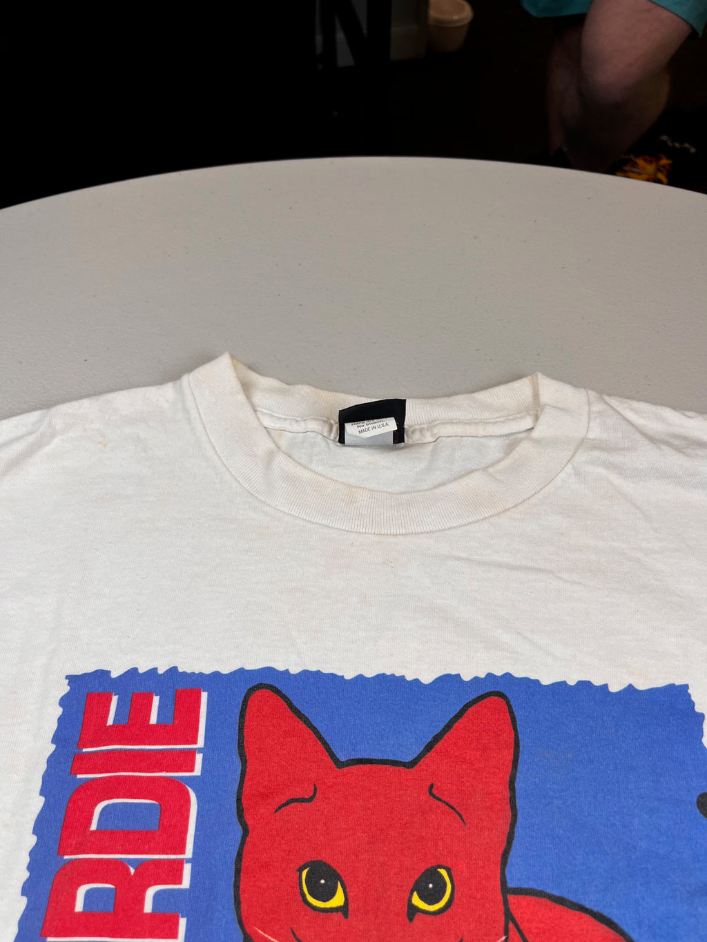 Vintage 1997 Jim Tweedy Charlie the Red Cat Bye Bye Birdie T-Shirt