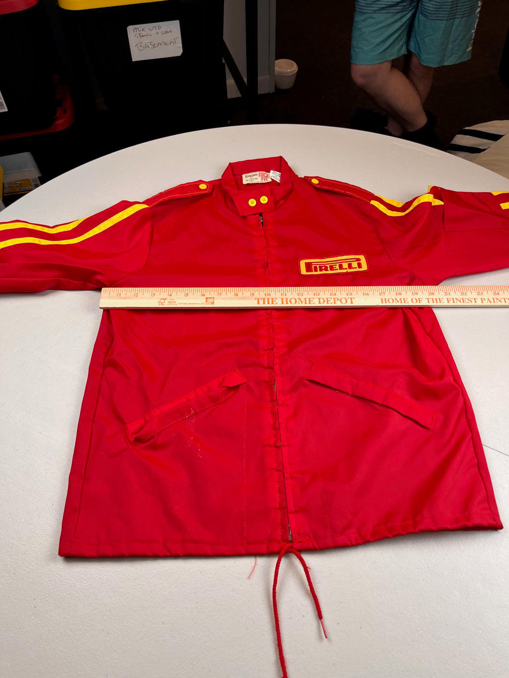 Vintage 70s King Louie Pirelli Nylon Racing Pit Jacket