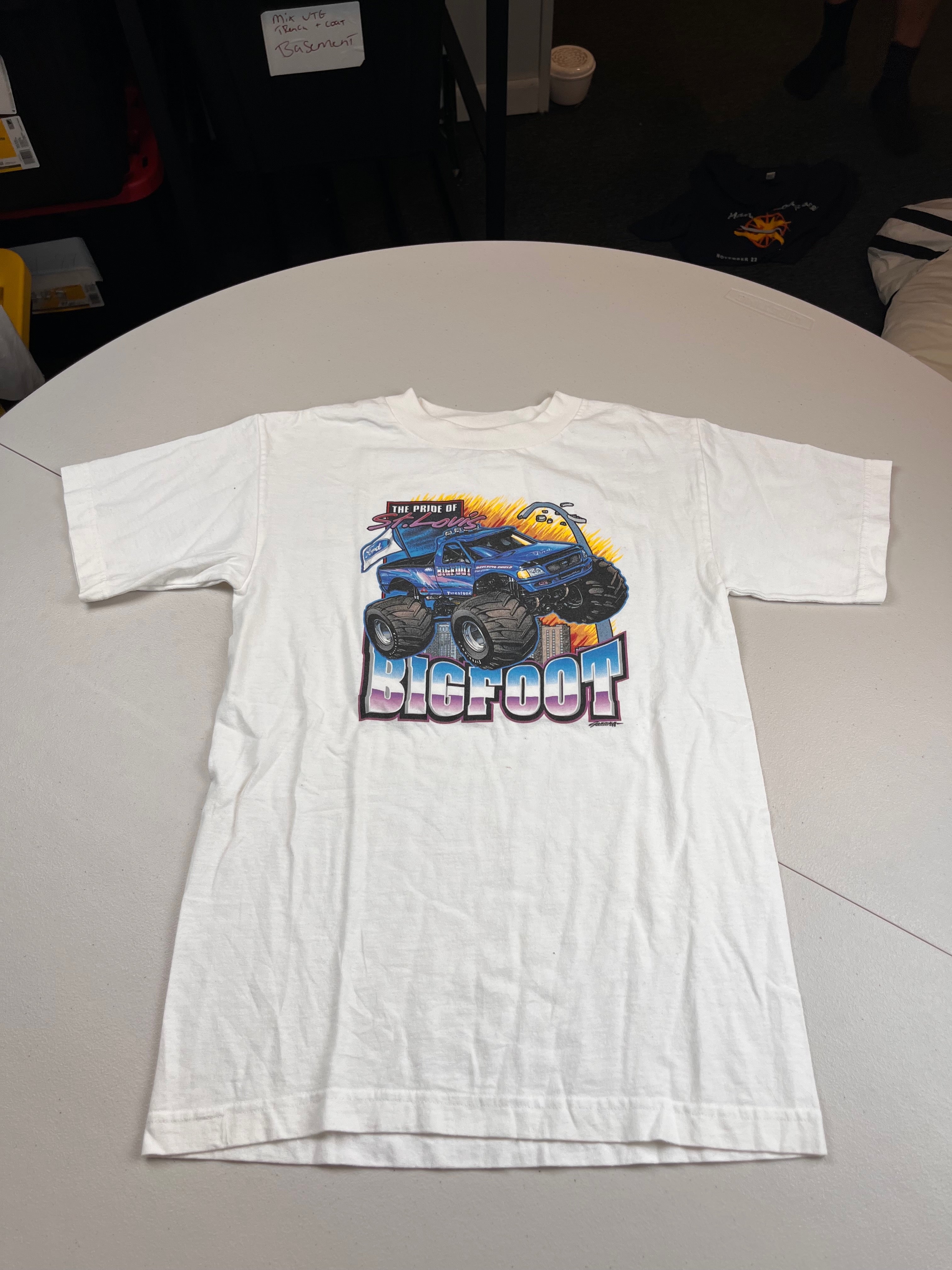 Vintage 90s Bigfoot Monster Truck Pride of St Louis T-Shirt