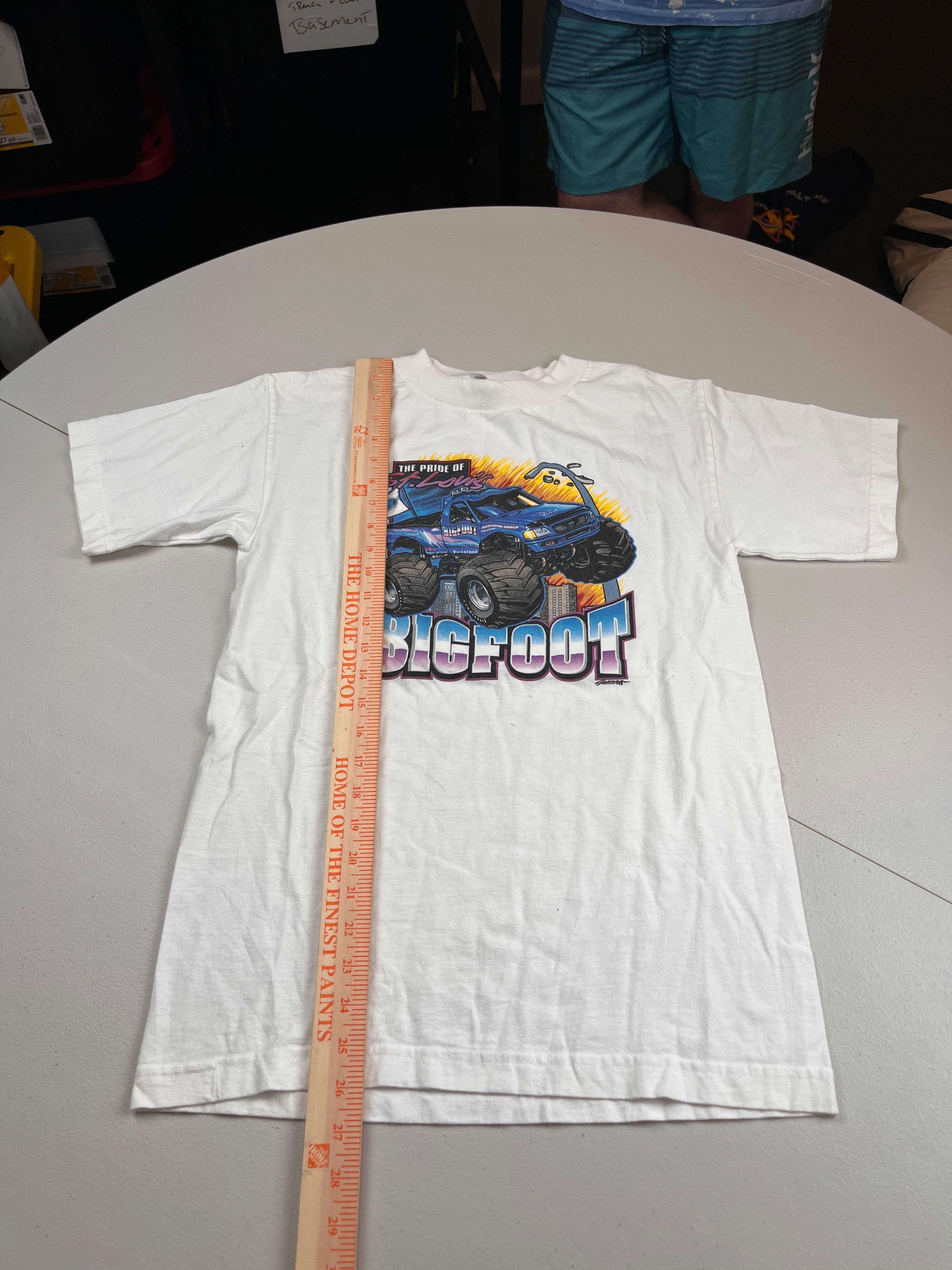 Vintage 90s Bigfoot Monster Truck Pride of St Louis T-Shirt