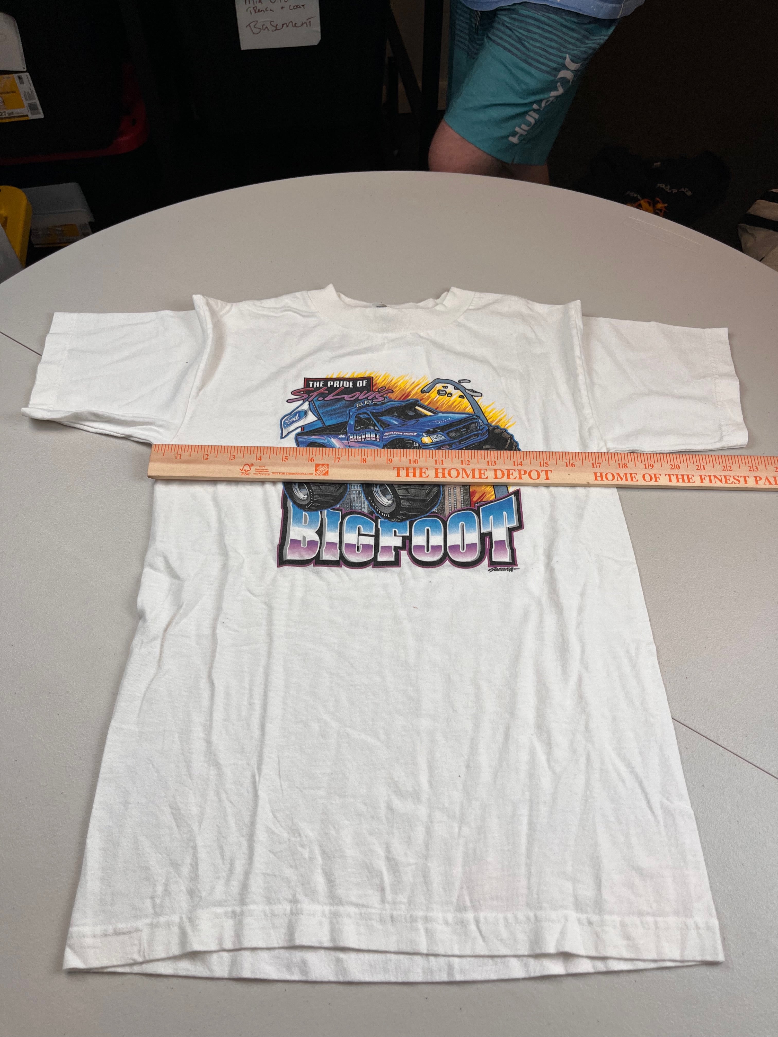 Vintage 90s Bigfoot Monster Truck Pride of St Louis T-Shirt