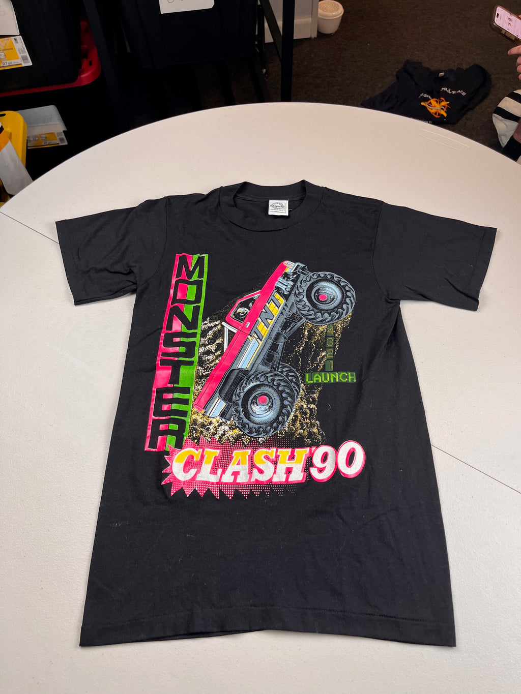 Vintage 1990 TNT Motorsports Monster Clash 90 T-Shirt
