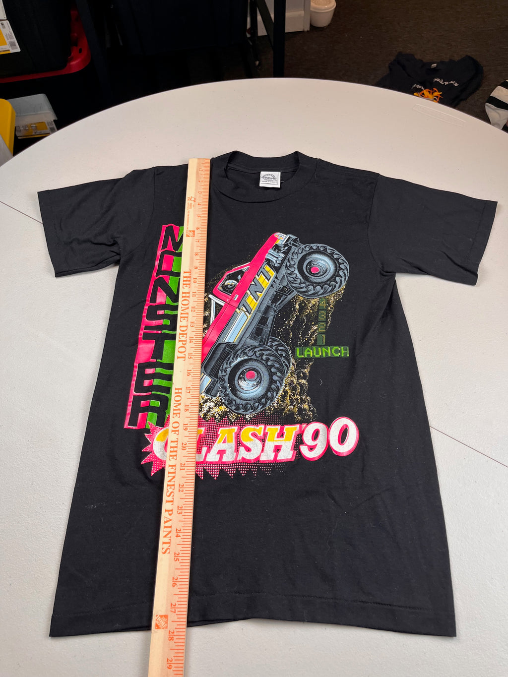 Vintage 1990 TNT Motorsports Monster Clash 90 T-Shirt