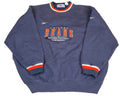 Vintage Pro Line Chicago Bears NFL Crewneck Sweatshirt Navy Blue