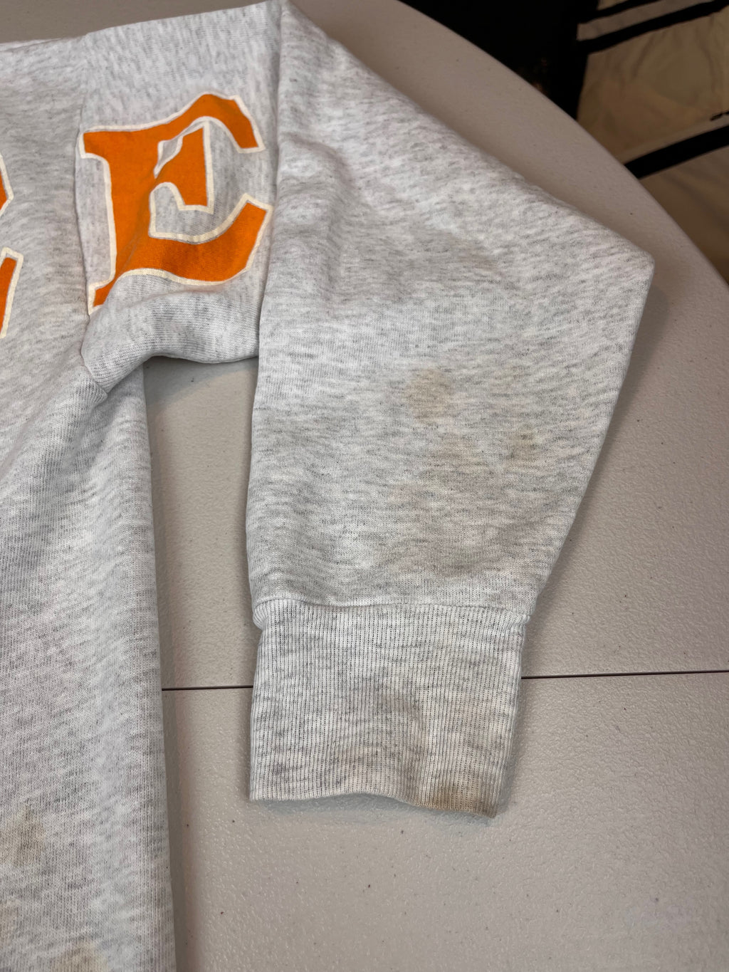 Vintage Tennessee Volunteers Orange and White Crewneck Sweatshirt
