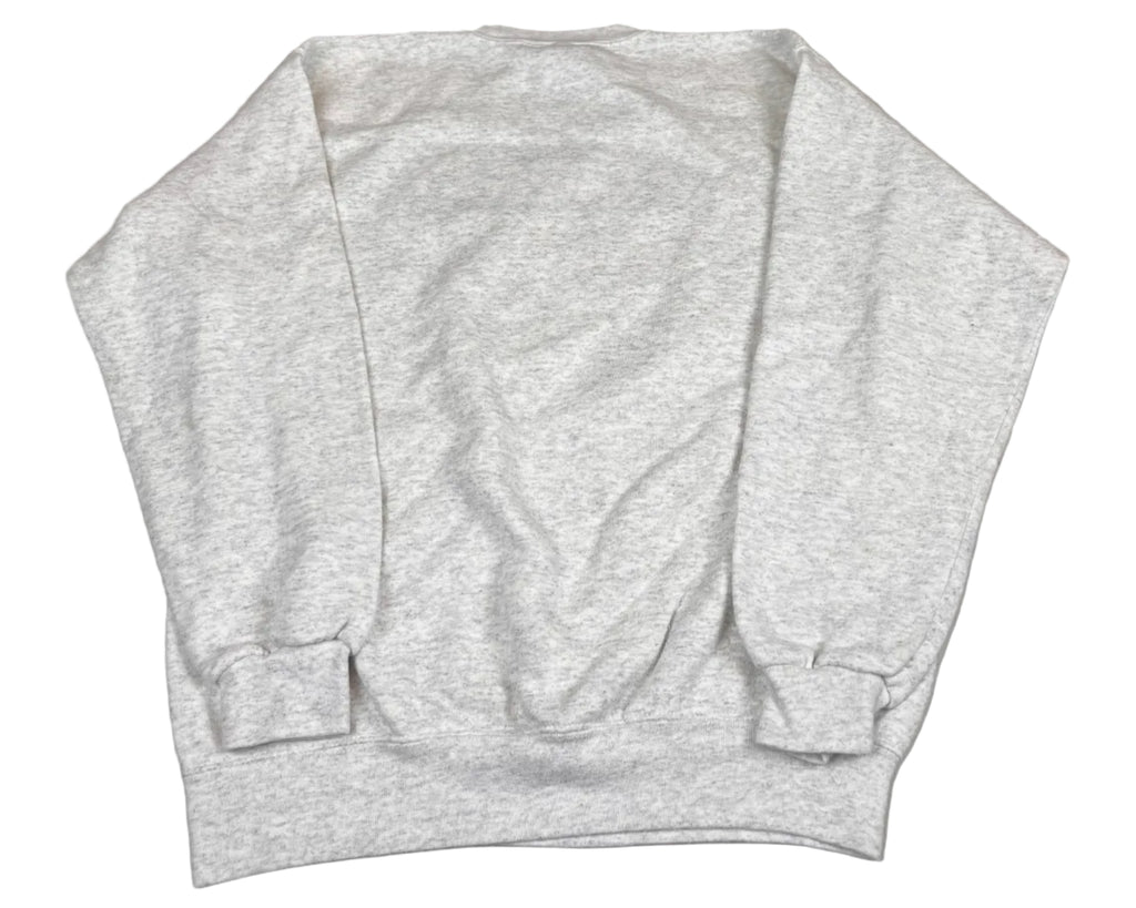 Vintage Illinois Fighting Illini Graphic Crewneck Sweatshirt Grey