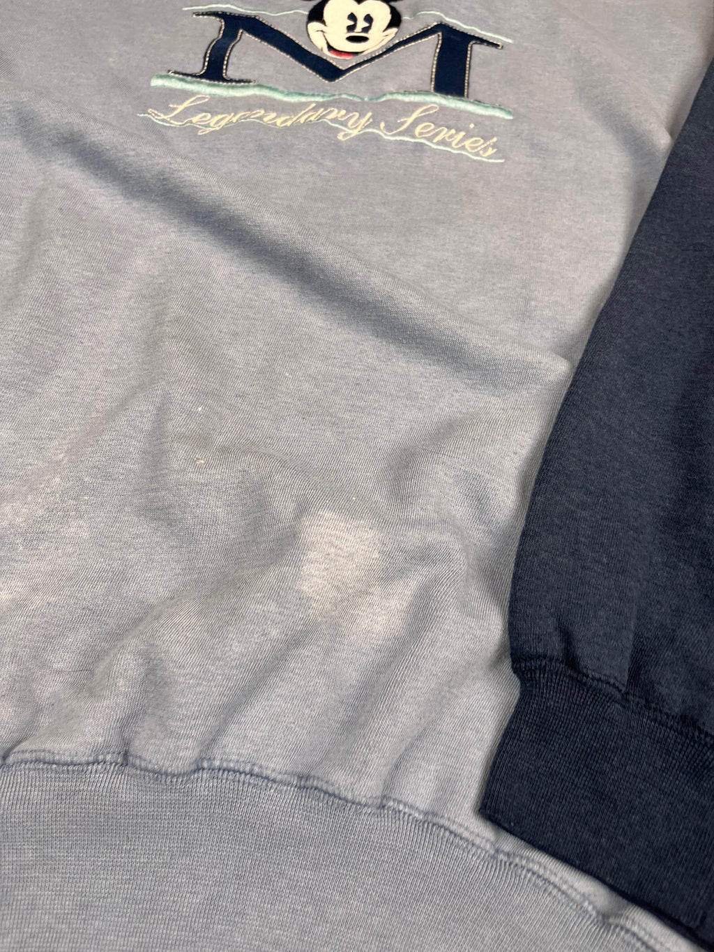 Vintage Mickey Mouse Legendary Series Two-Tone Sweatshirt